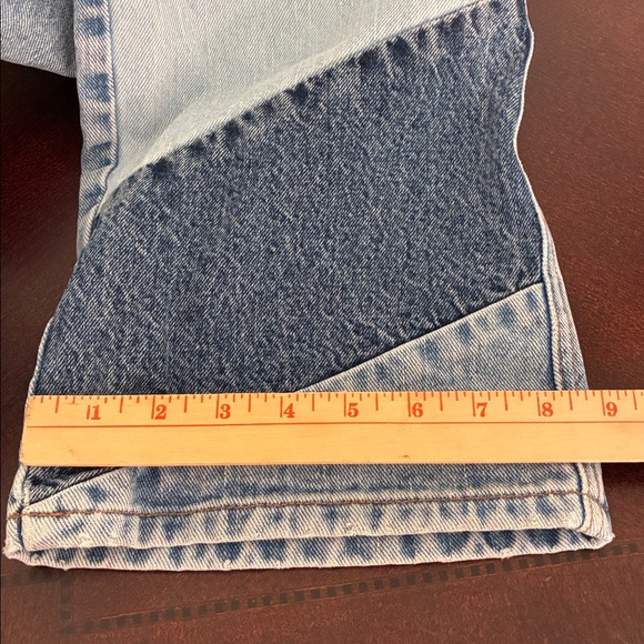 REVICE Blue and Gray Straight Leg Jeans - Picture 10 of 10